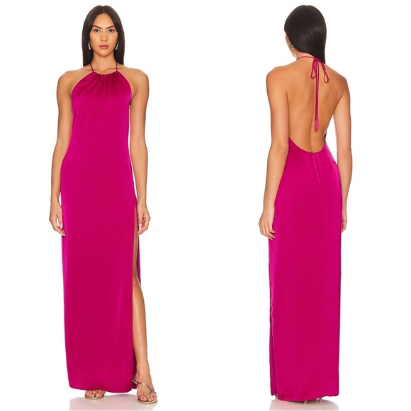 Katie May Cher Gown in Pink Peacock - Picture 1 of 7